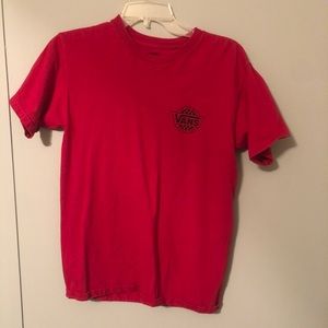 Vans red shirt